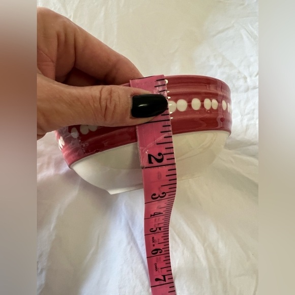 Anthropologie | Orchid Pavilion Bowl | Coral Summer | Collectible 6” - Picture 4 of 5